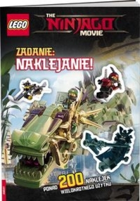 Lego Ninjago Movie Zadanie naklejanie