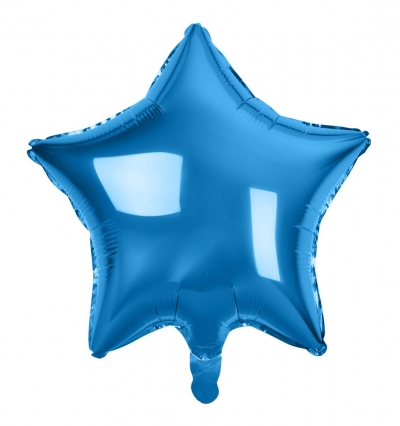 Balon foliowy Godan gwiazda niebieska 19 cali 19cal (hs-g19nb)