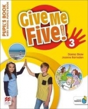 Give Me Five! 3 Pupil's Book + online Student App - Praca zbiorowa