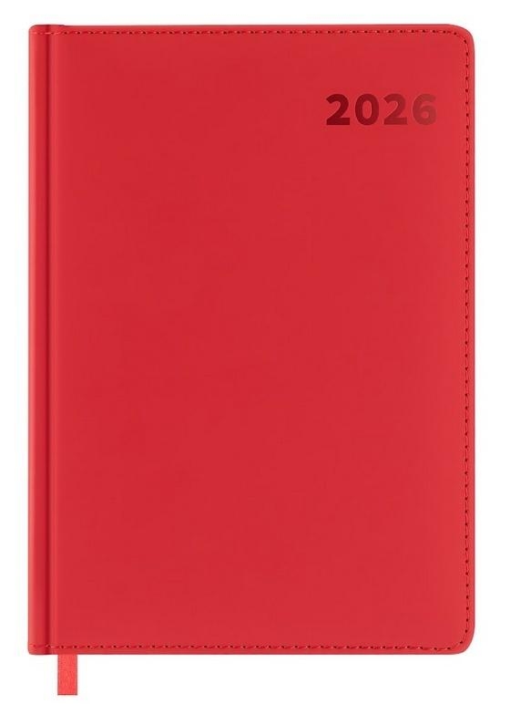 <img src='https://webimage.pl/pics/800/9/d5905339459800.jpg' style='height:440px' /> Kalendarz książkowy 2026 A5 czerwony EASY