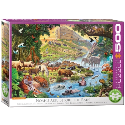 <img src='https://webimage.pl/pics/800/9/d628136509800.jpg' style='height:440px' /> Puzzle 500 Noah's Ark Before the Rain 6500-0980
