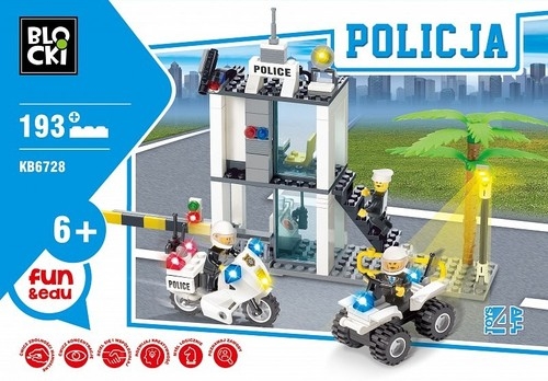 Klocki Blocki Policja Posterunek 193 elementy (KB6728)