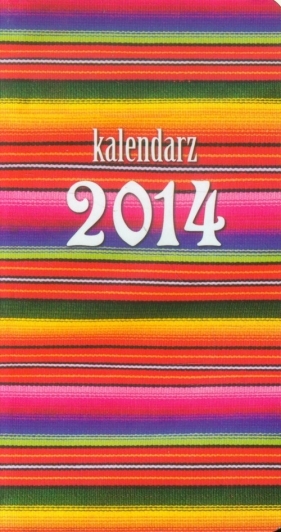 Kalendarz 2014 A6 11T Paski kieszonkowy - <br />