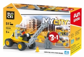 Klocki Blocki MyCity 3w1 51 elem.