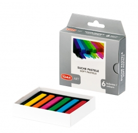 Pastele suche, 6 kolorów