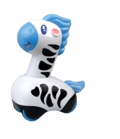 Pędzące zwierzątka zebra