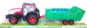 Traktor z przyczepką 82cm