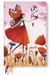 Kalendarz książkowy mini 2018 12M hor. Poppy Field