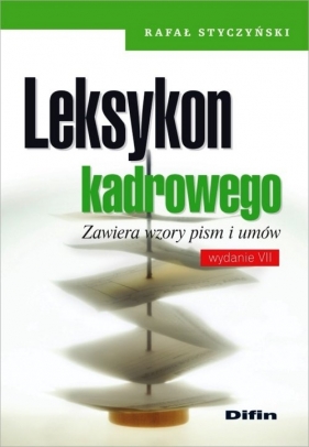 Leksykon kadrowego - Styczyński Rafał