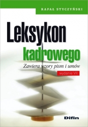 Leksykon kadrowego - Styczyński Rafał