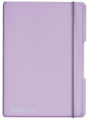 Notatnik my.book Flex A5/40k kratka - fioletowy (11408630)