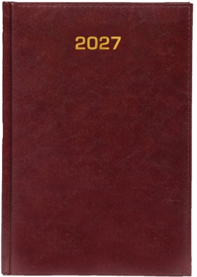 Kalendarz książkowy 2027 B5 tydzień na dwóch stronach - Baldek, 1 szt
