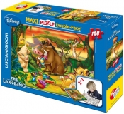 Puzzle dwustronne maxi Król Lew 108 (304-31801)