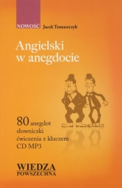 Angielski w anegdocie z płytą CD - Tomaszczyk Jacek