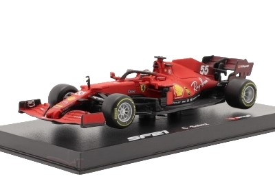 Bolid F1 Ferrari SF21 2021 Carloz Sainz BBURAGO