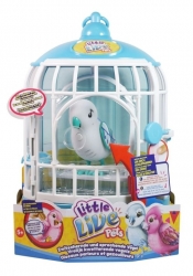 Little Live Pets Ptaszek w klatce Szymek - <br />
