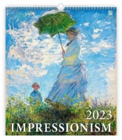 Kalendarz 2023 ścienny Impressionism HELMA