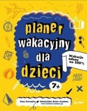 Planer wakacyjny dla dzieci - Anna Zawadzka