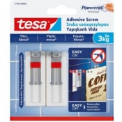 Regulowana śruba samoprzylepna do płytek 3kg Tesa biała (77765-00002-00)