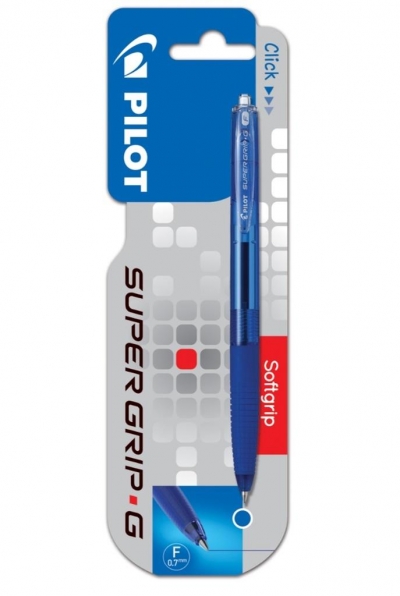 Długopis Super Grip G automat. 0.7 - niebieski
