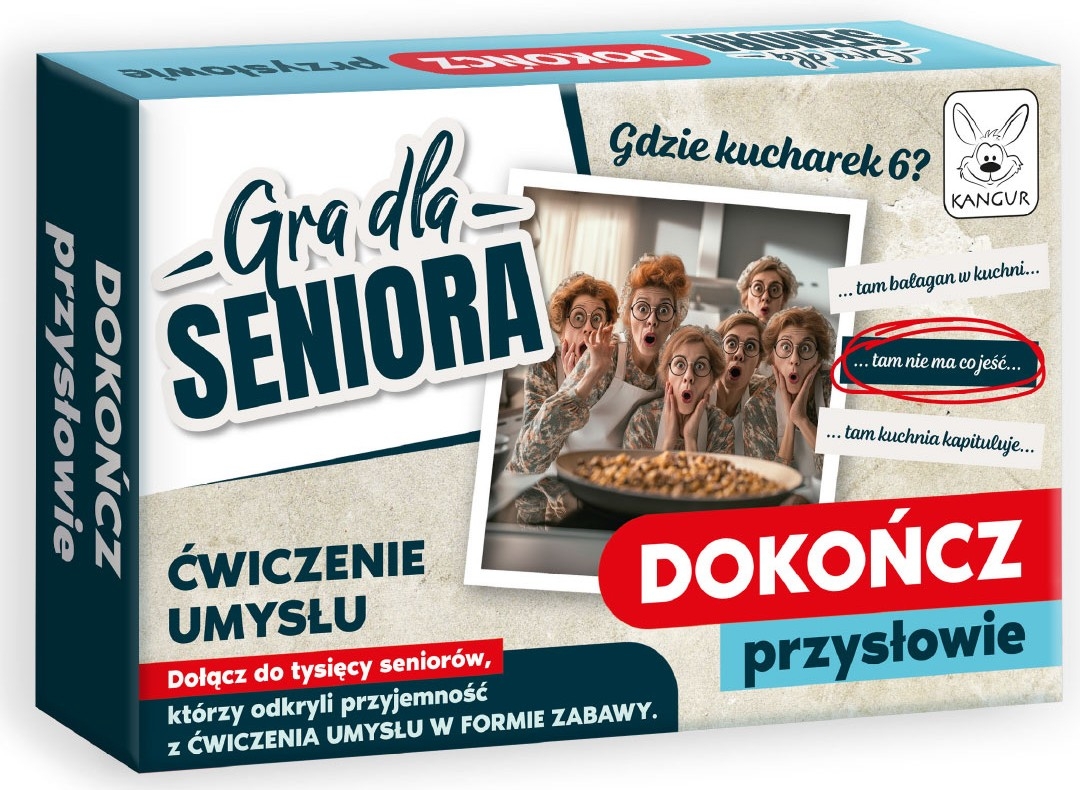 Gra dla Seniora. Dokończ przysłowie