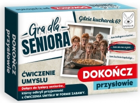 Gra dla Seniora. Dokończ przysłowie