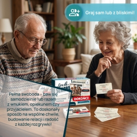 Gra dla Seniora. Dokończ przysłowie