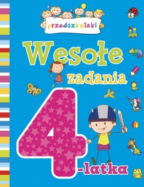 Wesołe zadania 4-latka - Elżbieta Lekan, Joanna Myjak (ilustr.)