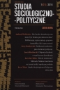 Studia socjologiczn-polityczne 1/2014