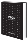 Kalendarz książkowy 2022 Narcissus A5 dzienny czarny