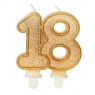 Świeczka urodzinowa 18