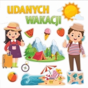 Dekoracja szkolna - Udanych wakacji 13el