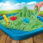 Kinetic Sand: Piasek kinetyczny 454g - Zamek. Zestaw z piaskownicą - Zielony (71402/20106637)