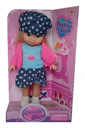 Lalka Fashion Doll spódnica w groszki 26 cm - <br />