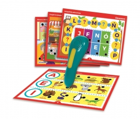 Clementoni, Mówiące pióro. 500 Pytań - Litery i Słowa (50780)