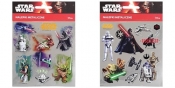 Nalepki metaliczne Star Wars 25 sztuk mix