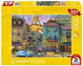 Puzzle PQ 1000 Ulice Paryża Francja G3