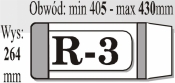 IKS, Okładka książkowa regulowana R-3, 1 szt. (mix kolorów)