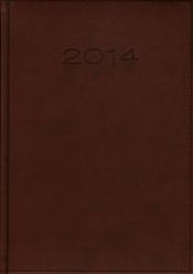 Kalendarz 2014 B5 51D Bordo menadżerski dzienny