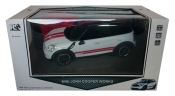 Mini Cooper Countryman zdalnie sterowany skala 1:18 biały - <br />