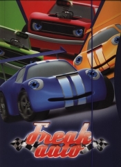 Teczka z gumką A4 Freak Auto 4 auta - <br />