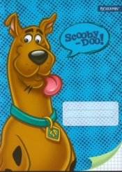 Zeszyt A5 Scooby Doo w kratkę 32 kartki niebieski - <br />