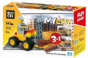 Klocki Blocki MyCity 3w1 54 el