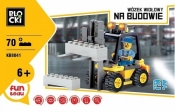 Klocki Blocki Na budowie Wózek widłowy 70 elementów (KB8041)