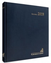 Kalendarz 2018 A4 Prawnika Gabinetowy granatowy