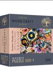 Puzzle drewniane 500+1 W świecie muzyki TREFL