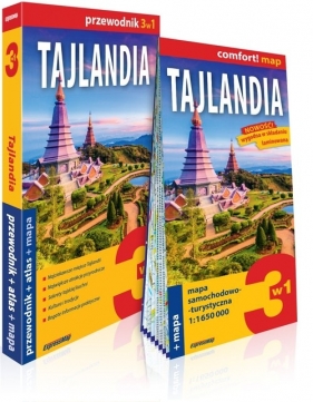 Tajlandia 3w1 przewodnik + atlas + mapa - Katarzyna Byrtek