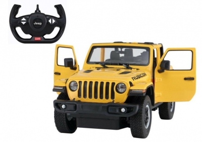 Jeep Wrangler Rubicon RC 1:14 żółty