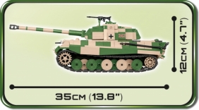 Cobi: Mała Armia WWII. PzKpfw VI Tiger II Königstiger - 2480 (Uszkodzone opakowanie)
