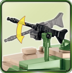 Cobi: Mała Armia WWII. PzKpfw VI Tiger II Königstiger - 2480 (Uszkodzone opakowanie)
